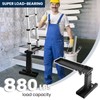 Ladder Extender Pro, Heavy-Duty Ladder Leveler, 20"-29.9" Adjustable Length Range