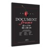 MCS Format Document Frame, Diploma and Certificate Frame, Black, 8.5