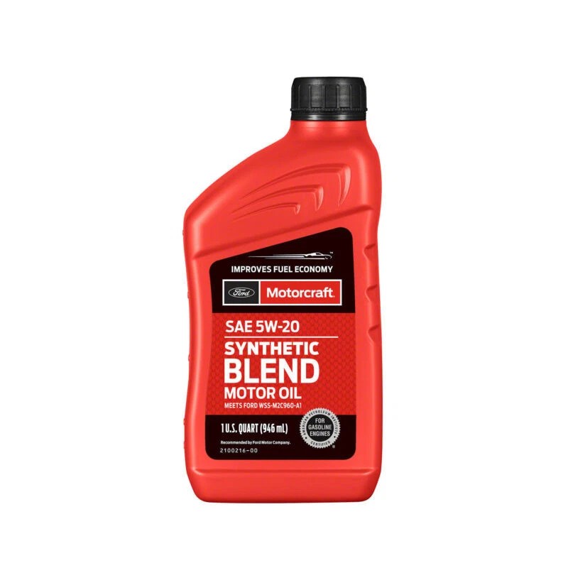 Motorcraft OEM Motorcraft SAE 5W-20 Engine Oil Synthetic Blend 1QT