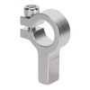 3Pcs Tube Clamp Hub Aluminum Shaft Clamping M4 Thread Mounting