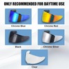JQF Gear RF 1400 Visor Repalcement for RF-1400, Outer Face