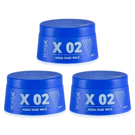 Totex Hair Styling Aqua Wax 02 | Extra Strong Hold Gel Flexible Control | Parfume Scent | Unisex 150ml (Pack Of 3)