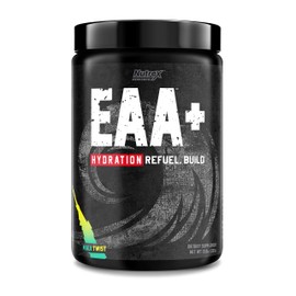 Nutrex Research EAA Hydration | EAAs + BCAAs Powder | Muscle Recovery, Strength, Muscle Building, Endurance | 8G Essential Amino Acids + Electrolytes | Maui Twist Flavor 30 Serving
