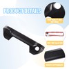 LLKUANG ABS Car Tailgate Handle Decorative Cover Fit for Toyota