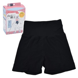 nishikawa PS92001605 Mamora Knight Sanitary Overpants, Size M, Short Type, Front and Rear Waterproof, yet Does Not Get Stuffy, Comfortable Material, Protects Clothes from Side Mollet, Moderate Fit When Sleeping, Warm Design, Washable, Quick Drying Fabric