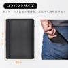 boshiho Men's Bi-Fold Wallet, Tochigi Leather, Coin Purse, Card Holder,