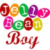 CafePress Jelly Bean Boy Round 4" MDF Holiday Ornament