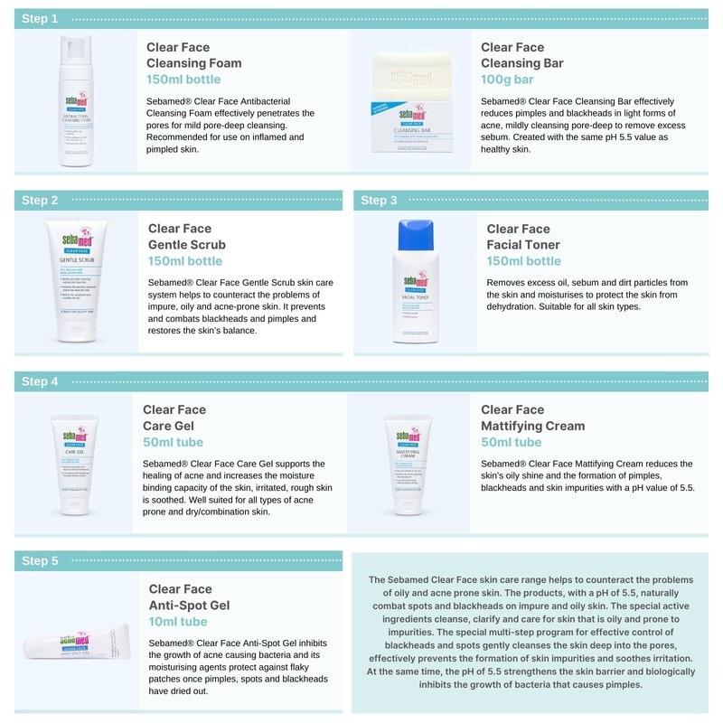 SEBAMED CLEAR FACE MATTIFYING CREAM 50ml