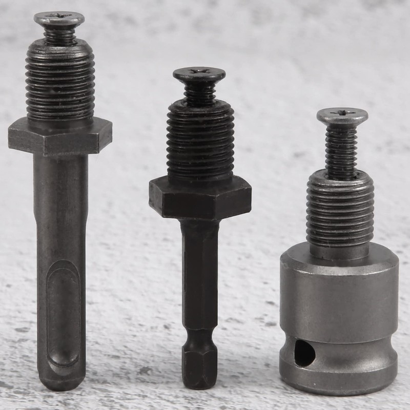 RANJOVER 3-16mm Drill Chuck Converter 1/2Inch- 20UNF Thread Quick Change