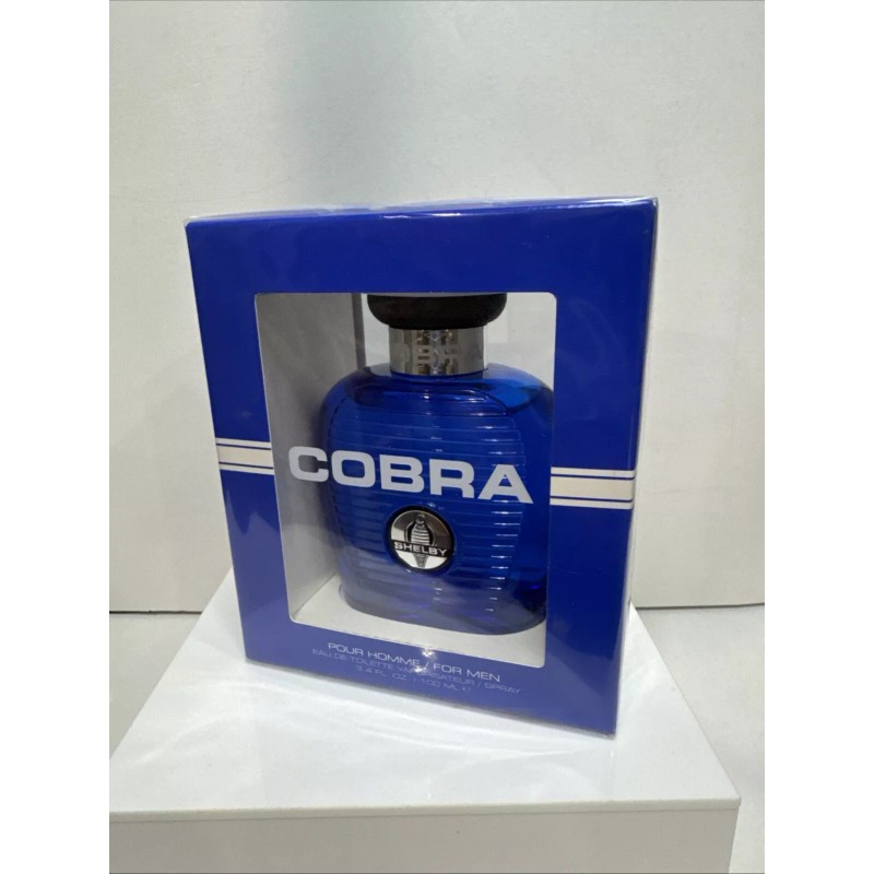 Shelby Cobra Blue For Men 3.4 OZ. EDT Spray