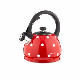 Whistling Kettle, Teapot, Water Jug, Kettle (Red)