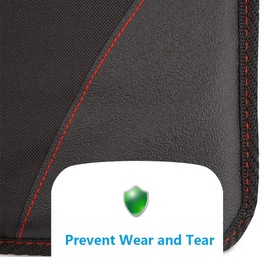 HONZUEN Children's Car Seat Pad Suitable for Isofix, Premium Car Seat Protector, Universal Seat Protector, Car Child Seat, Non-Slip, Easy to Clean Car Seat Cover