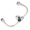 Faucet Mounted Eyewash Station Double Nozzle Emergency Eye Wash Unit