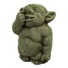 Ogre Garden Statue Picking Nose Concrete Troll Sculpture