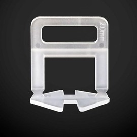 500 pc Tile Leveling System-Tile Levelling System Clips for Professional Ceramic Tile and Stone Installation,500PCS Tile Spacer Clips