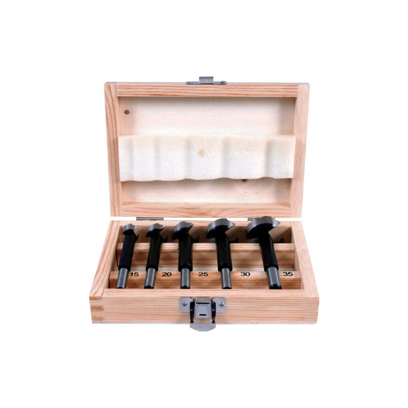 PROJAHN 33001 forstner bit set, 15-35 mm, 5pcs