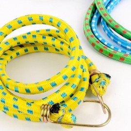 Motorcycle quick load securing rope box securing hook rubber band / 오토바이 퀵 짐 고정 로프 박스 고정 갈고리 고무줄