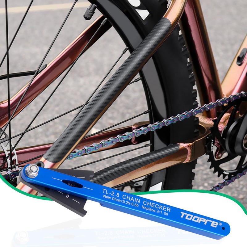 CLKE Bike Chain Tool, Chain Checker Tool, Chain Wear Tool