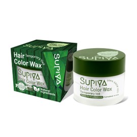 SUPIYA Temporary Hair Styling Color Wax, Green Blue Purple Red Hair Dye Color Wax Washable Natural Instant Hair Color Cream for DIY Hairstyle for Kids Men Women
