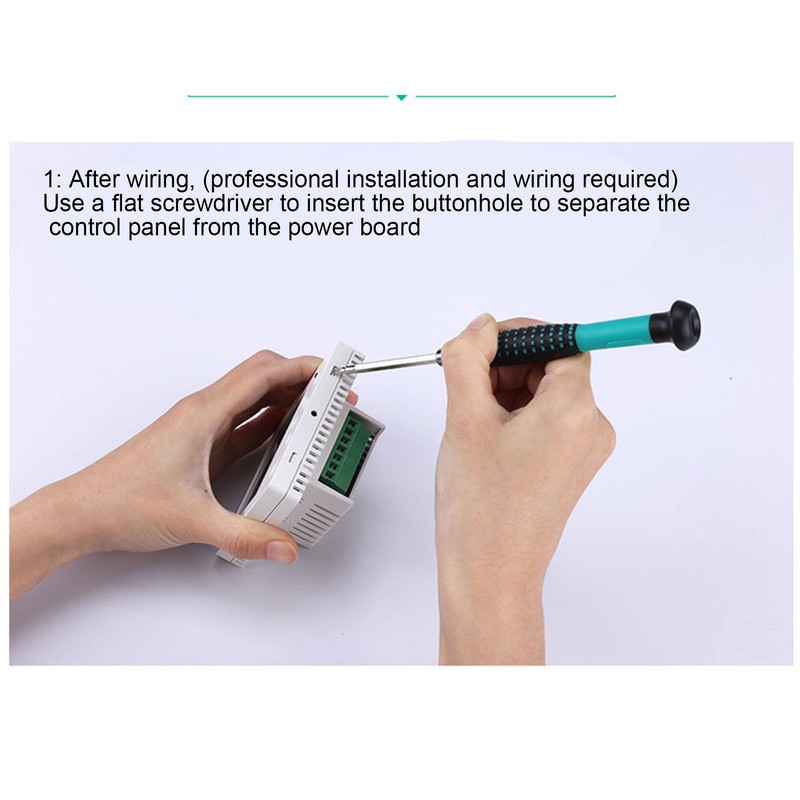 Smart Thermostat Multifunction Programmable Thermostat for Air Conditioner Water Heating