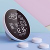 Tuya Wifi Smart Weather Station with Clock Indoor and Outdoor