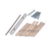 Alnicov Musical steel keys set for 10 notes Kalimba African