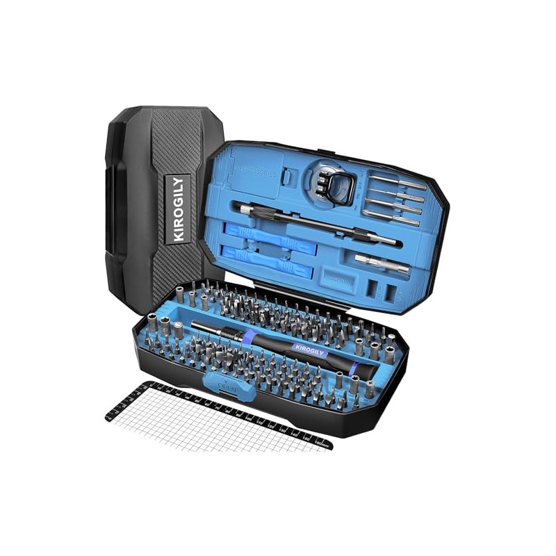 KIROGILY Juego de Desarmadores, Kit de Desarmadores para PC 154