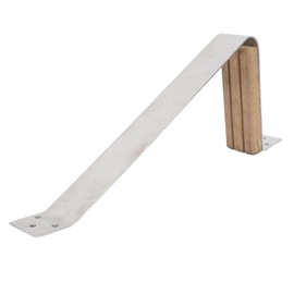 Teak Mast Steps for Yachts, Solid Construction, Safe Access, Wear-Resistant, 304 Stainless Steel, Rust Resistant, 11-1/4 x 5-1/8 Inch Teak Mast Steps, Stable for Ships