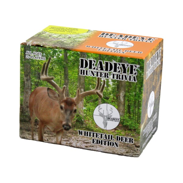 Deadeye Whitetail Deer Hunter Trivia Card Game