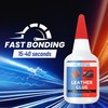 Adhesive Guru Leather Glue (0.7 oz) Super Glue for Purses,