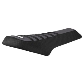Enjoy Mfg Macfox X1s & X2 e-bike gripper seat cover  BLACK/ GREY/ BLACK ribs #482