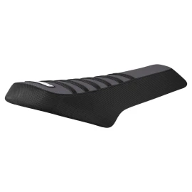 Enjoy Mfg Macfox X1s & X2 e-bike gripper seat cover  BLACK/ GREY/ BLACK ribs #482