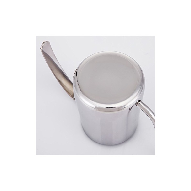 Kitchen Supplies, Coffee Drip Pot, Narrow Mouth, Stainless Steel, Drip