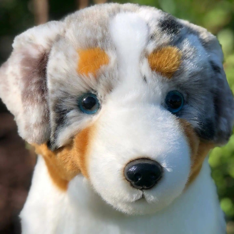 Auswella Plush Australian Shepherd Plush Stuffed Animal