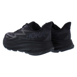 HOKA ONE ONE Clifton 9 Womens Shoes Size 10, Color: Black/Black