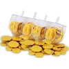 The Dreidel Company Hanukkah Fillable Transparent Clear Can Be Filled