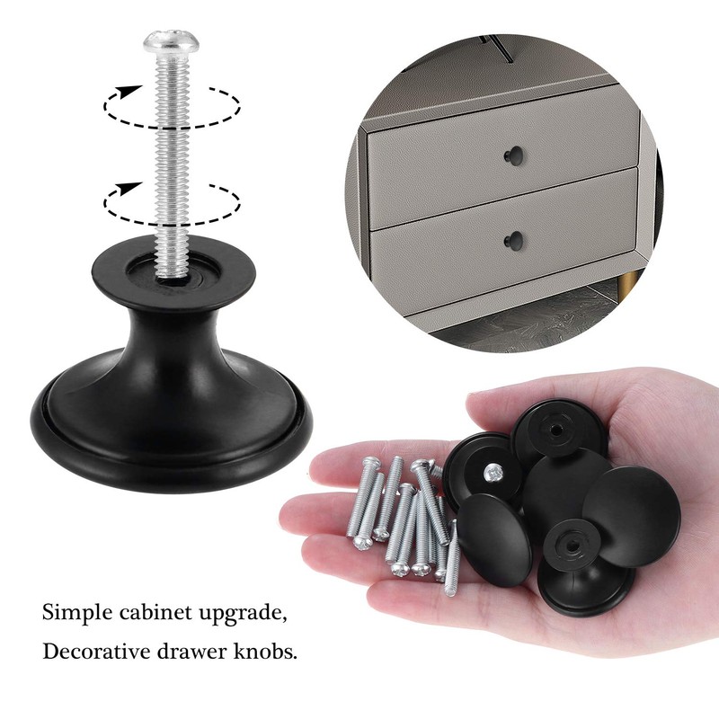 TsunNee 12PCS Vintage Cabinet Knobs, Chic Drawer Knobs, Antique Kitchen