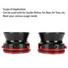 1 Pair NAB Hub Adapters Professional Polished Aluminum Reel to