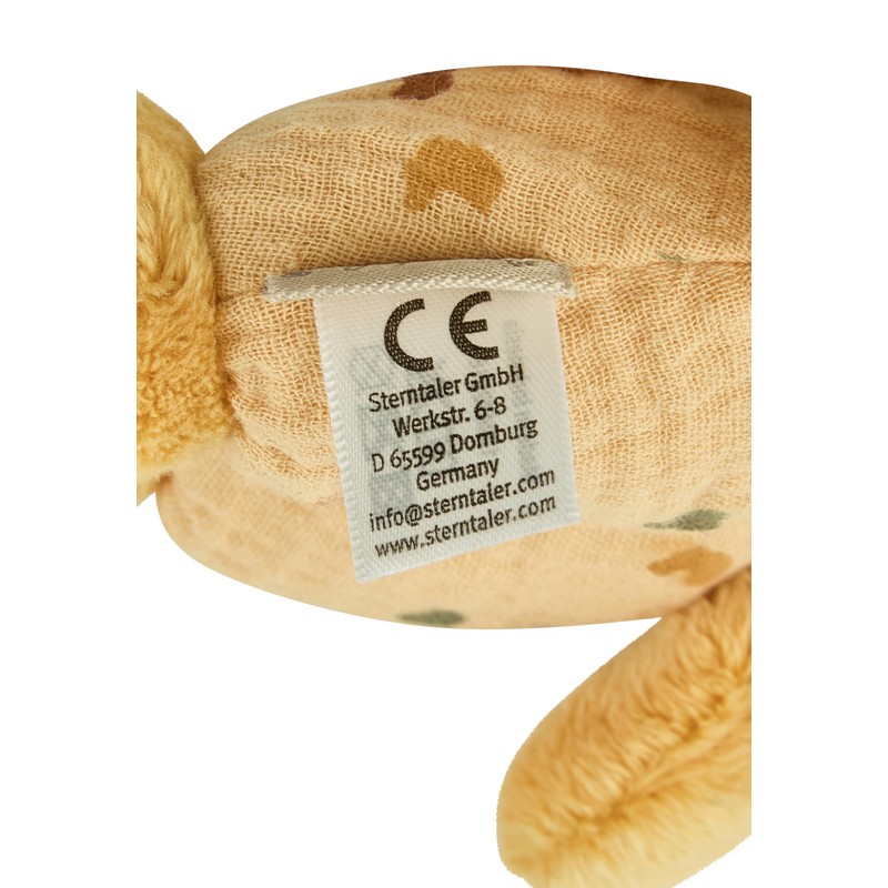 Sterntaler Cuddly Toy S Lion Leo, Matte Yellow