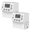 TG Heavy Duty Programmable Plug-in Digital Timer for Electrical Outlets,