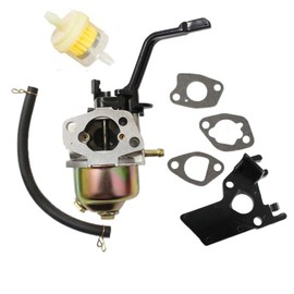 HQParts Carburetor & Fuel Line Filter & Intake Manifold for Carburetor for PepBoys Wen Power Pro 2200 3500 Watts Gasoline Generator PepBoys Wen PowerPro 5.5HP 6.5HP