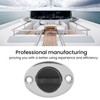 2pcs 316 Stainless Steel Marine Drain Plug Oval Garboard Transom