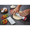 JEmarble Adjustable Rolling Pin with Silicone Guide Rings (Premium Quality)