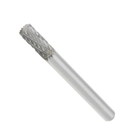 VGOL 1Pc 6mm x 16mm x 60mm Carbide Die Grinder Bits 6mm Shank 16mm Tip Cylinder Shape Rotary Carbide Burr Tool for Wood Soft Metal Polishing Carving