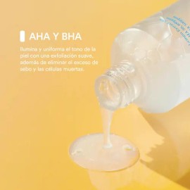 Tocobo Aha Bha Lemon Toner Momento de aplicación Día/Noche Todo Tipo de Piel