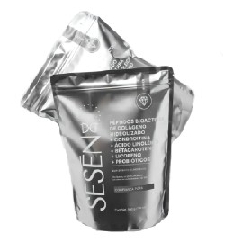 Sesen Silver Peptidos De Colágeno Hidrolizado 2 Pack Sabor Sin Sabor