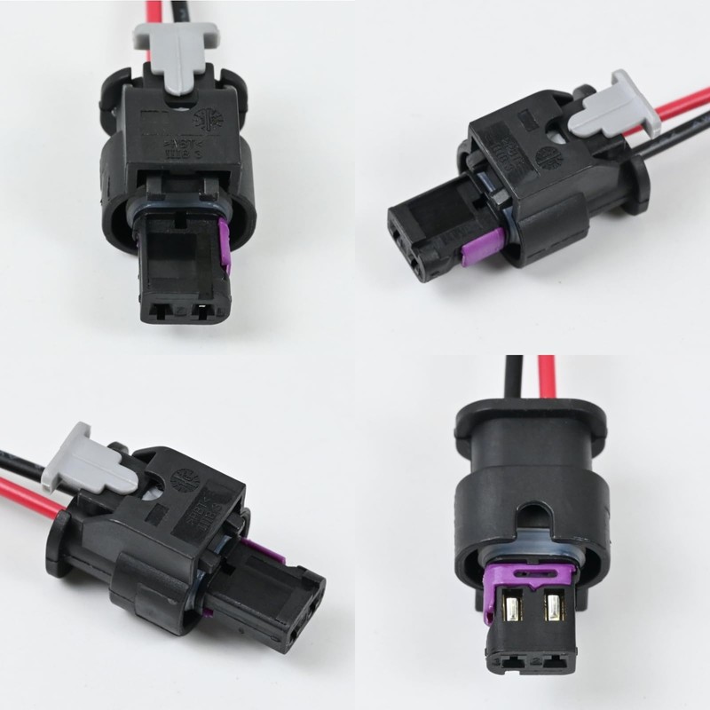 2PCS Side Marker Light Connector fit for Dodge Charger 2015-2023,