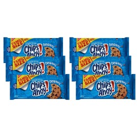 Chips Ahoy! Original Chocolate Chip Cookies - Family Size, 18.2 Ounce 6 Pack