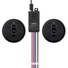 Meskliu Wireless Lights Switch Kit,AC 110V/120V/220V/240V Mini Wireless Remote Switch,10A