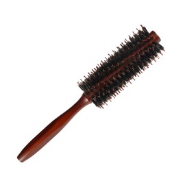 Gatuida Round Hair Brush with Wood Handle Ergonomic Twill Design for Hair Drying Styling Curling Random Color Durable Bristle Comb Random Color